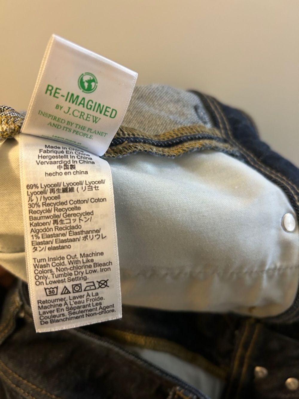 J. Crew Slim Wide Leg Jeans - Picture 6 of 6